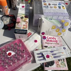 Decorating Supplies And Candy Mold Set
