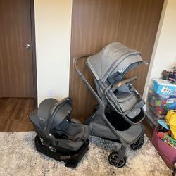 Nuna Demi Grow Stroller and Car Seat 