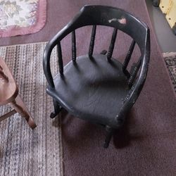 Antique Childs Windsor Rocking Chair