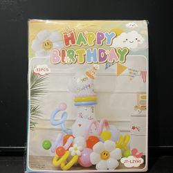 Birthday Age Number Balloon