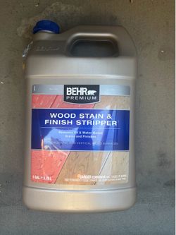 Bebe premium wood stain & finish stripper my loss your gain
