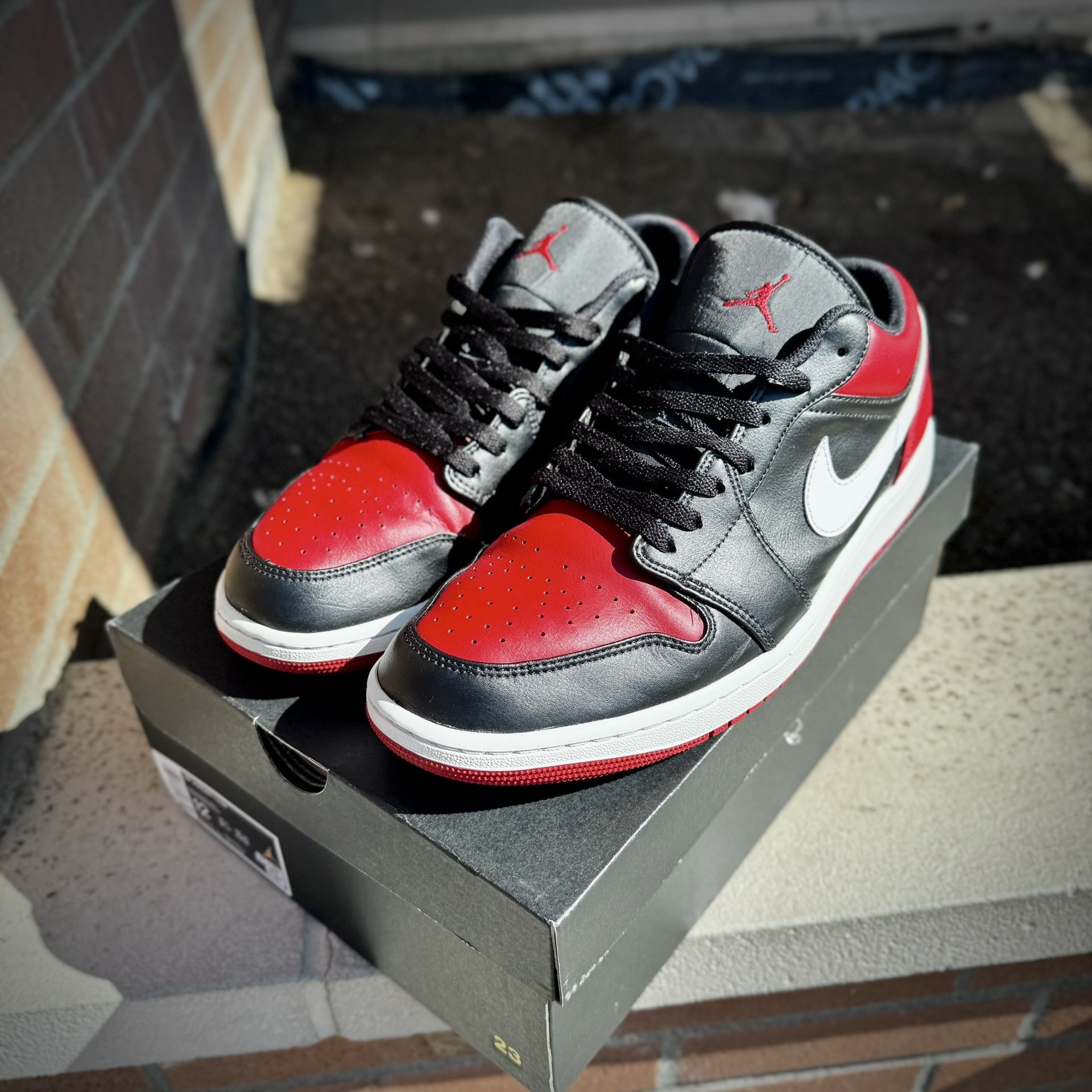 Jordan 1 Low “Alternate Bred Toe” – Size 12 (Used, Great Condition)