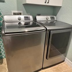 Samsung Washer And Electric Dryer 