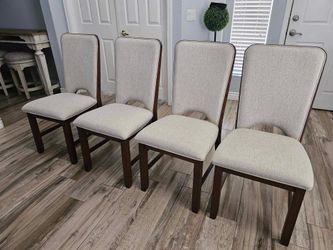 Four Beautiful mid-century/modern dining chairs