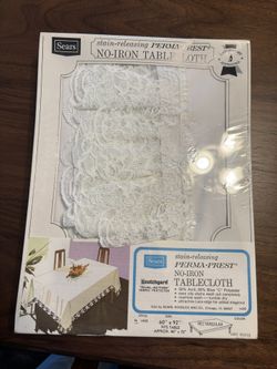 Perma Prest Table cloth