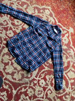 🤎 Old Navy Boys Soft Brushed Flannel Shirt 🤎