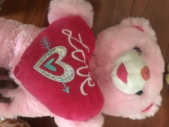 Pink Love bear