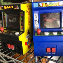 Q•Bert And Rampage Arcade video