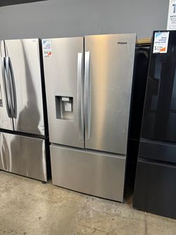 WHIRLPOOL Stainless Steel French Door refrigerator With Two Icemakers 🔥