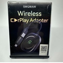 SMQMAW Wireless CarPlay Adapter WAO1-C USB Converts Wired
