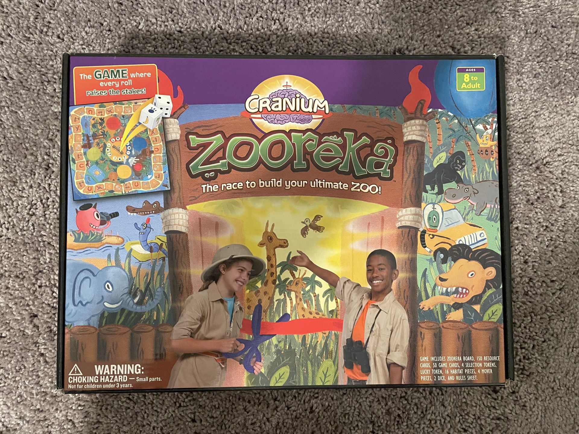Cranium Zooreka Board Game