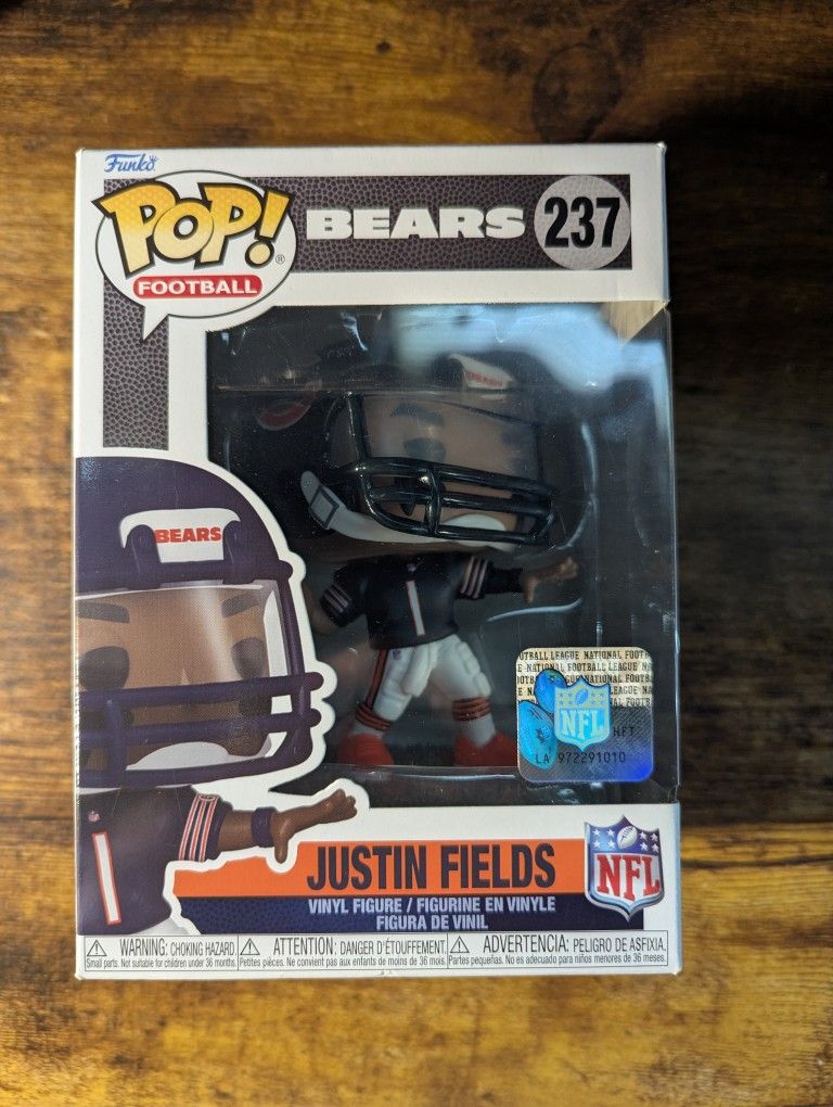 Funko Pop NFL Bears, Justin Fields