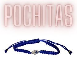 Blue Hamsa Bracelet 