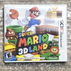 Super Mario 3D Land Nintendo 3DS Authentic Tested Box Included