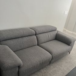 Talin Gray Power Reclining 85 Sofa From Living Spaces for Sale in Gilbert AZ OfferUp
