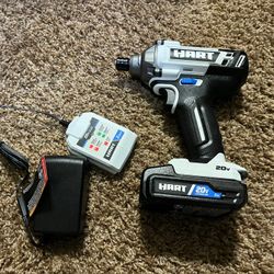 BUNDLE 20 VOLT IMPACT DRIVER SET WITH BATTERY/ CHARGER 