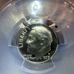 1977-s PCGS PR69DCAM ROOSEVELT dime 