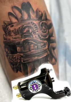 Aztec Style Tattoo Machine ⚒️
