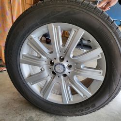 4 Mercedes Benz Snow Tire With Rims