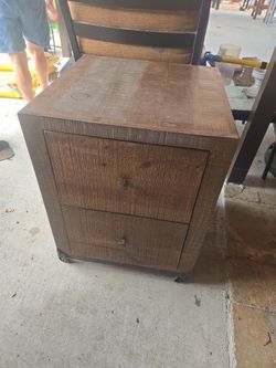Wood File cabinet