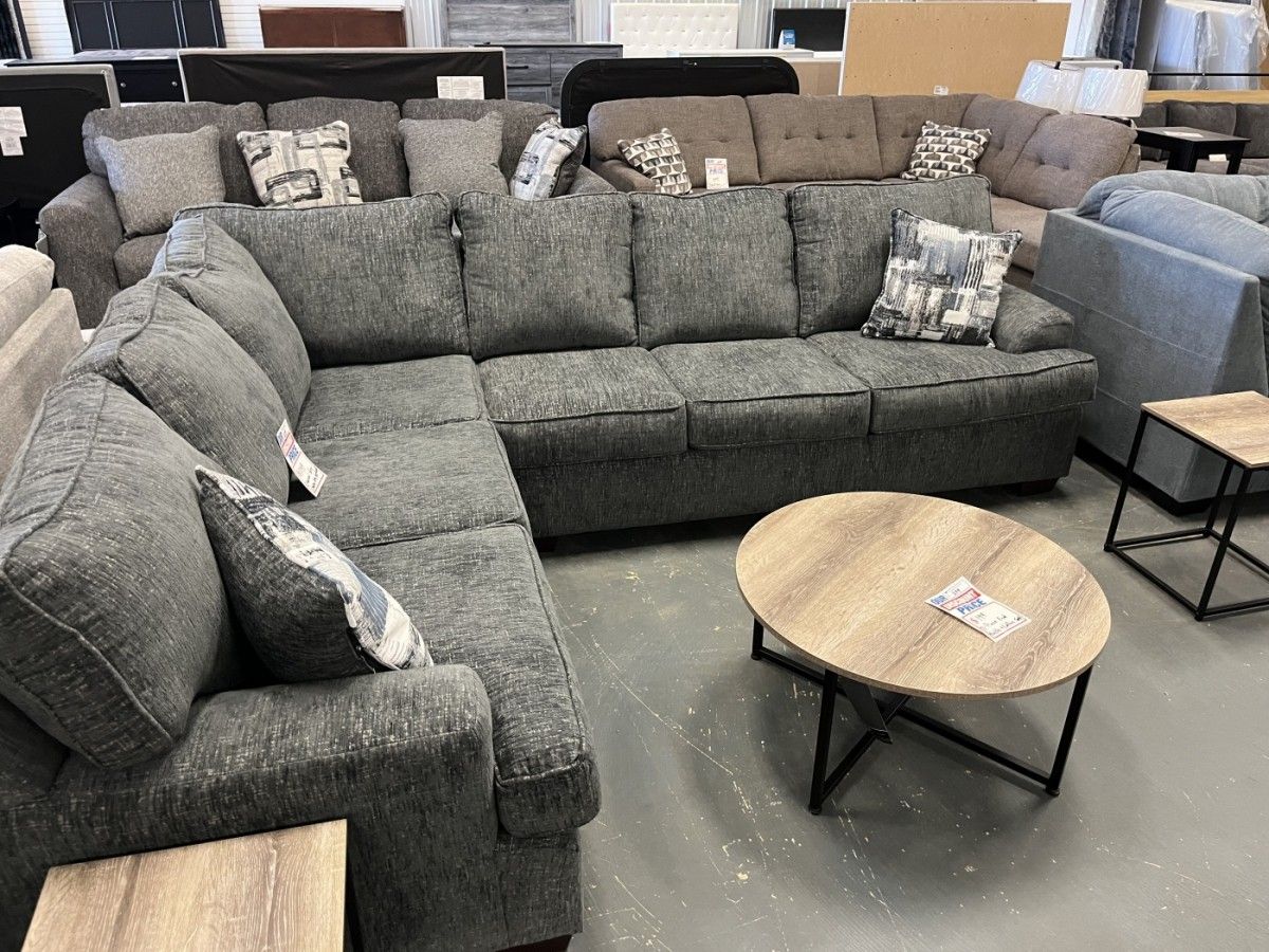 Living Room Furniture Sale / Sectional Sofa Couch Only $10 Down!