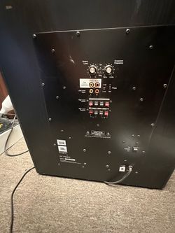 Subwoofers 2 of them jbl