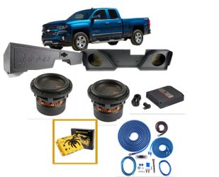 SILVERADO 2007 To 2018 Double Cab Full BASS PACKAGE INSTALLED