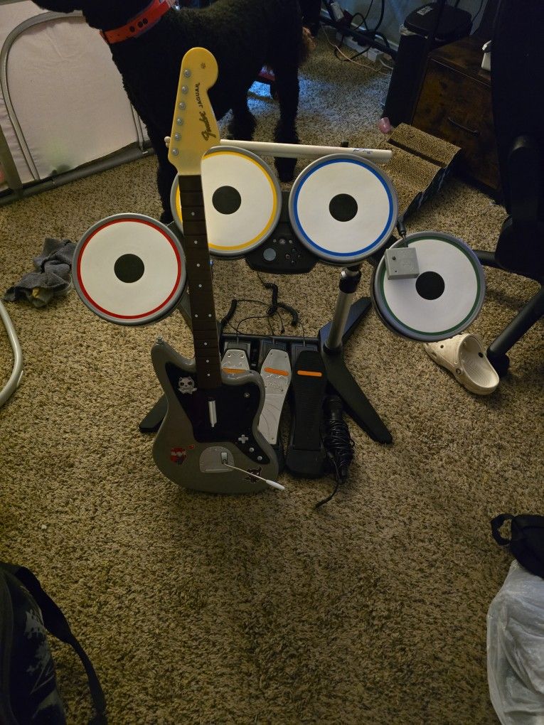 Rockband Instruments (Play Station)