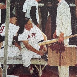 Red Sox Rookie Framed Puzzle