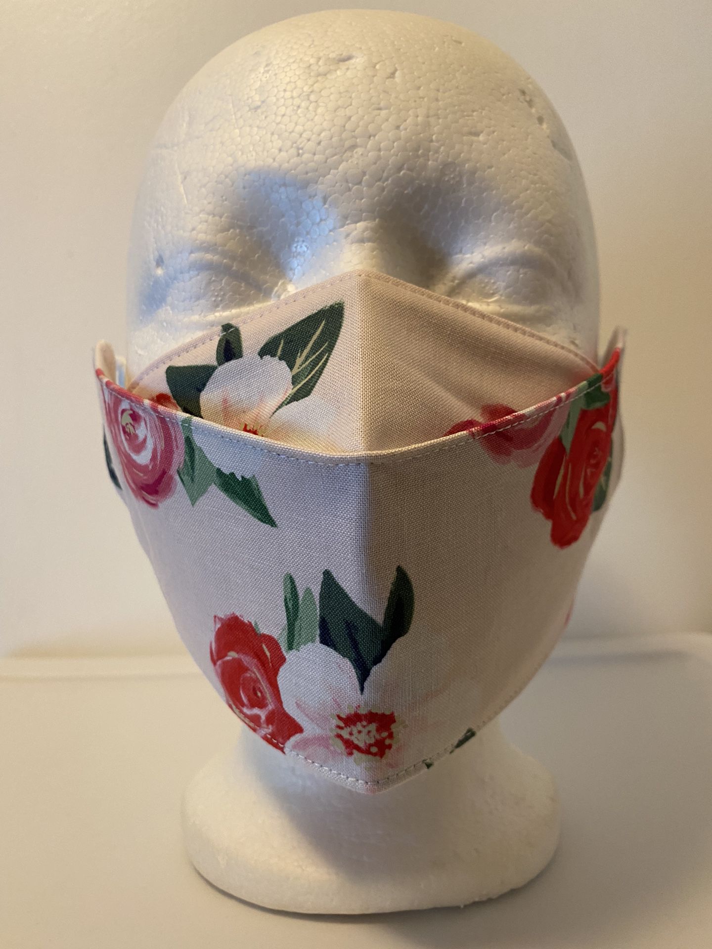 3D Face Mask Adults(Floral)-F078