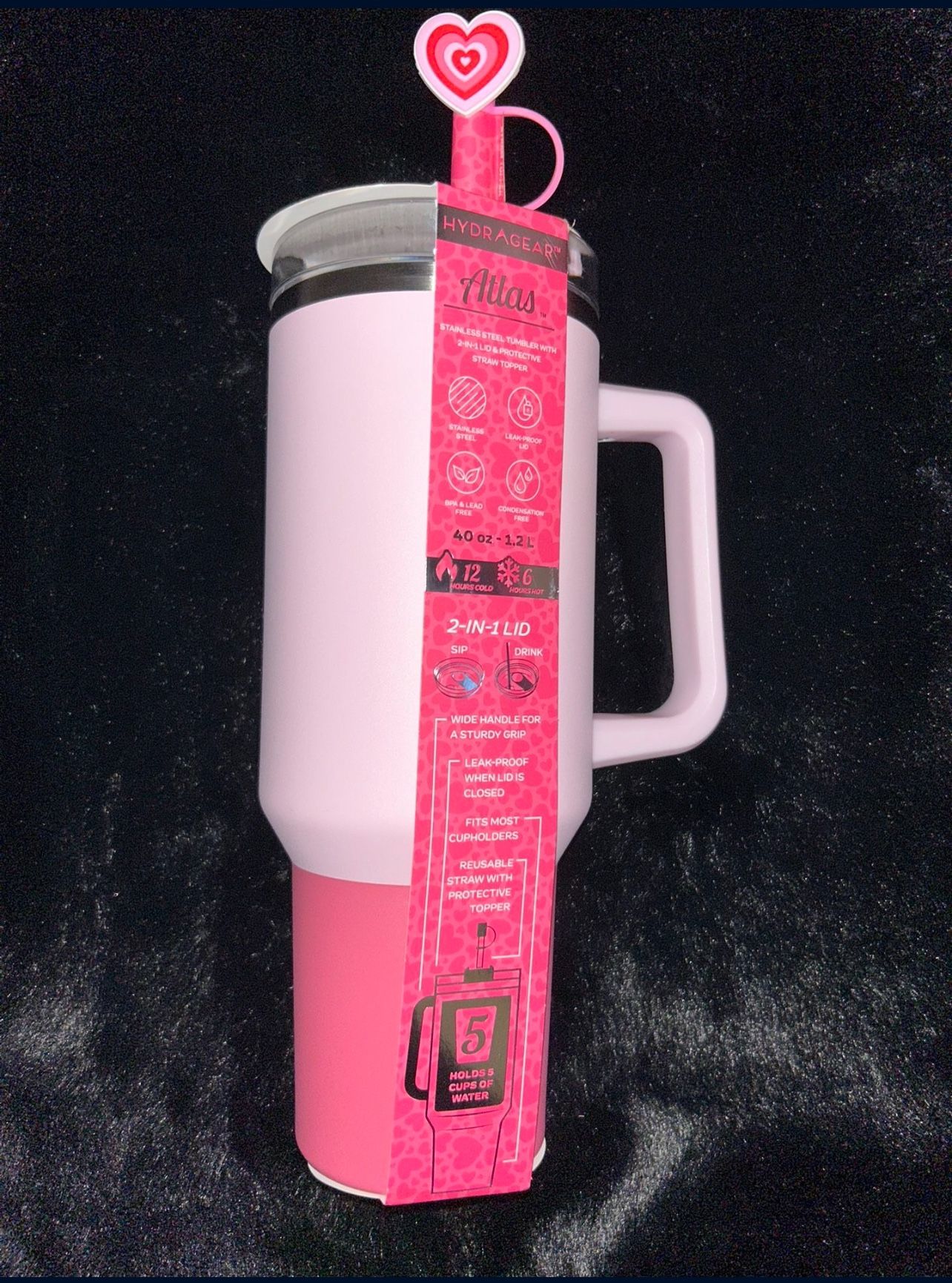 Pink Stainless Steel Tumbler