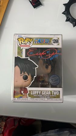 SIGNED Luffy Gear Two Funko Pop #1269 – One Piece – Voice Actor Autograph