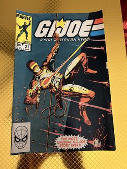 G.I. Joe A Real American Hero #21 Storm Shadow CGC 9.4 Silent Issue 3rd Print