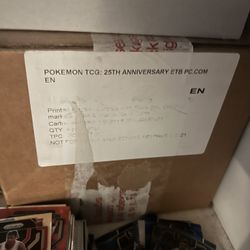 Sealed PC Exclusive Celebration ETB Case