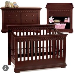 JCPenney Savanna Convertible Crib and Changing Table Set