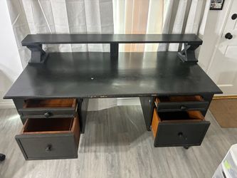 Large office Desk with storage drawers