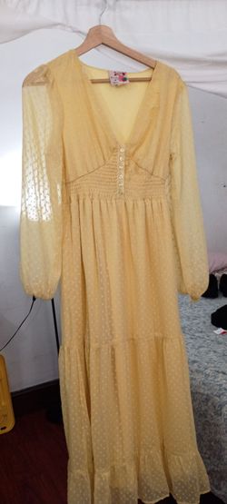 Yellow dress