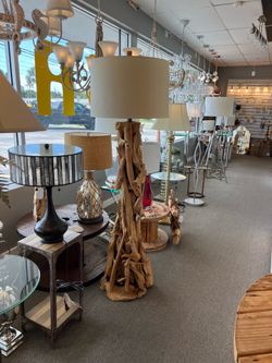 Driftwood Floor Lamp