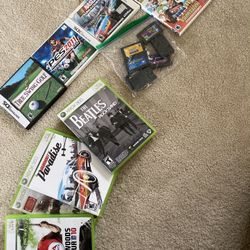 Gameboy, Nintendo DS/3DS, Xbox 360 GAMES