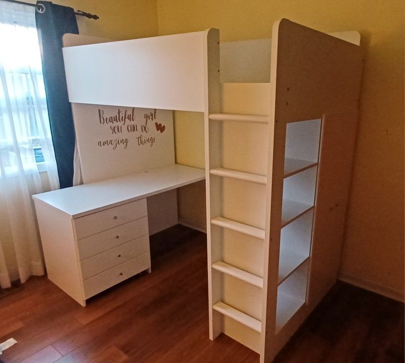 Loft Bed With Desk
