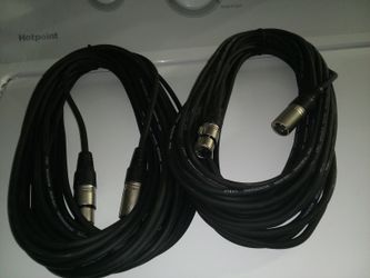 XLR CABLES FOR SALE 