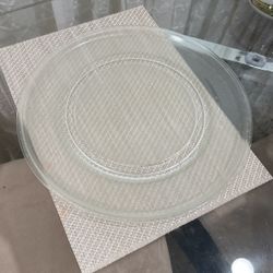16” Inch Glass Microwave Plate