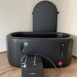 Inflatable No Ice Bath Cold Plunge w/Chiller (1hp)