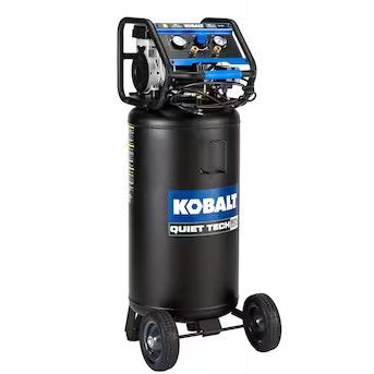 Kobalt QUIET TECH 26-Gallon Portable Electric 150 PSI Vertical Quiet Air Compressor