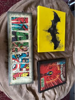 Superhero wall hangings - $20