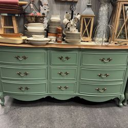 Newly Refinished Dixie French Provincial Dresser 