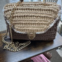 Handmade crocheted Purses