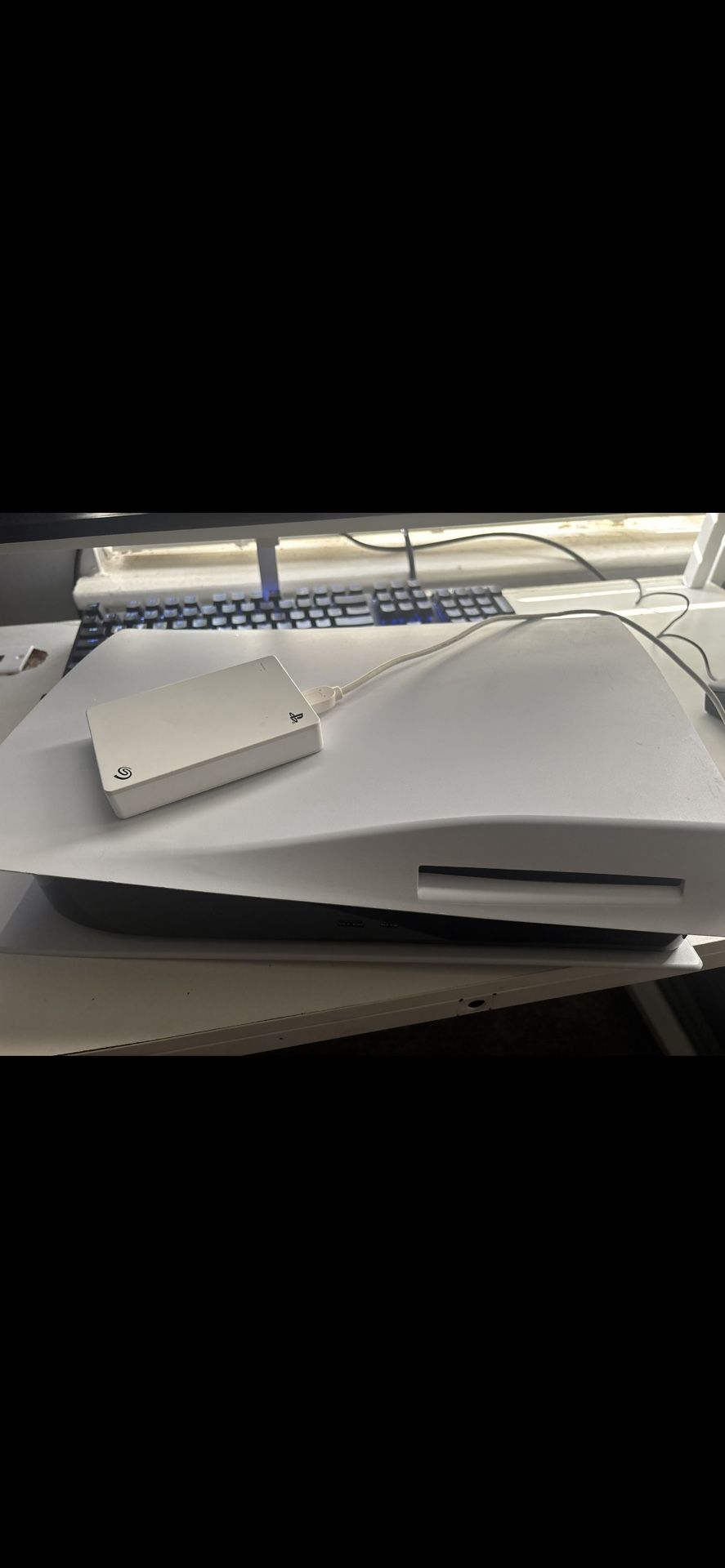 PS5, 2TB Storage Drive, 2 Controllers