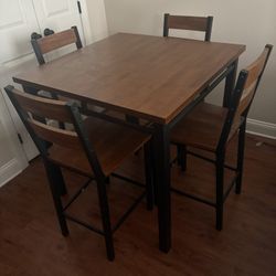 High Top Dining Set