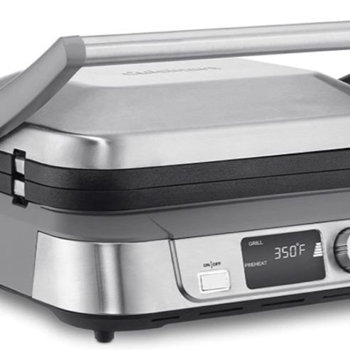 Cuisinart GR-5BWS Electric Griddler FIVE ~ Enjoy 5-in-1 Functions ~ Brand  New!